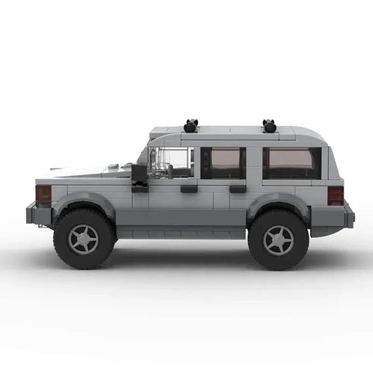 Gray 1993 Jeep Grand Cherokee building block lego toy car