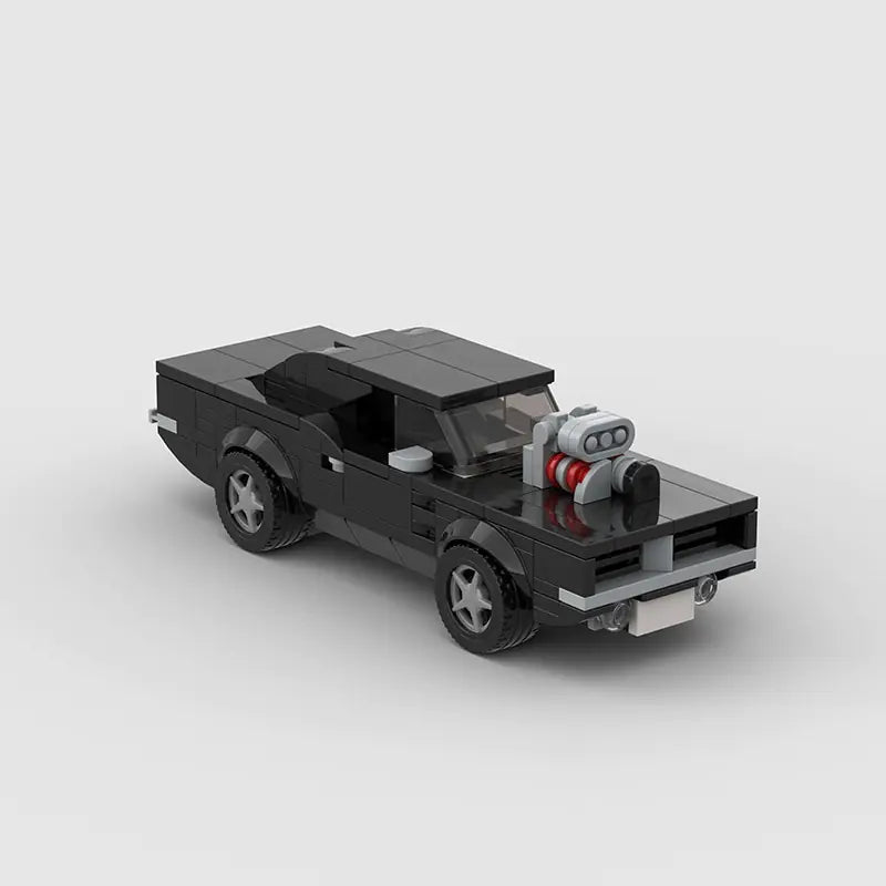 Fast & Furious 1969 Dodge Charger building block lego toy car