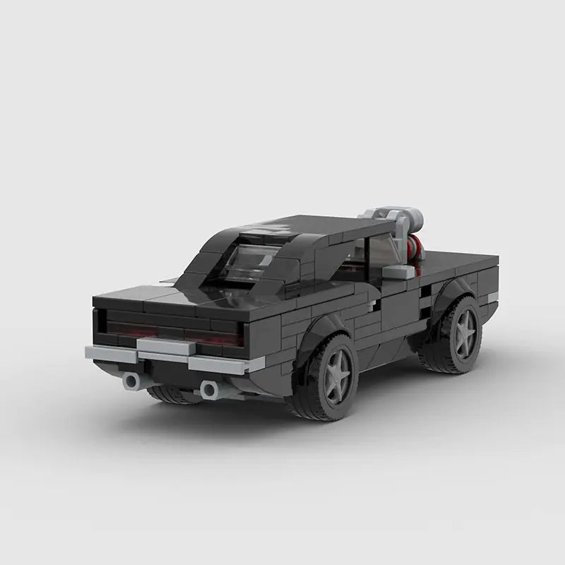 Fast & Furious 1969 Dodge Charger building block lego toy car