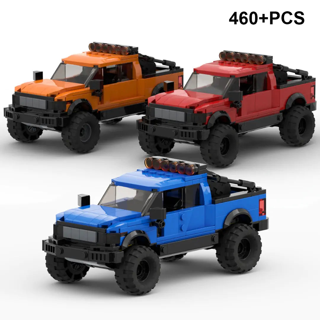 Ford F150 building block lego toy truck