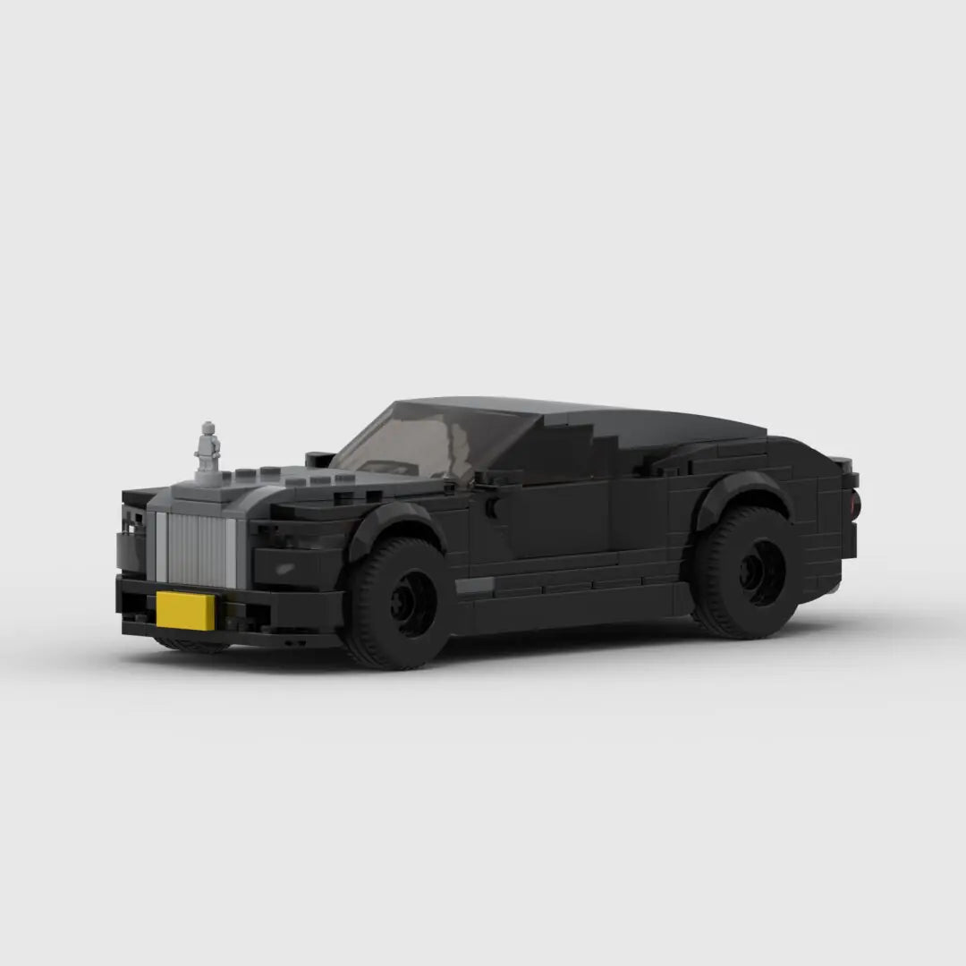 Black Rolls-Royce Wraith building block lego toy car