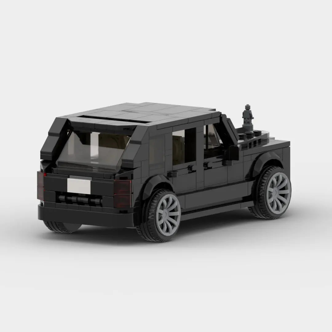 Black Rolls-Royce Cullinan building block lego toy truck