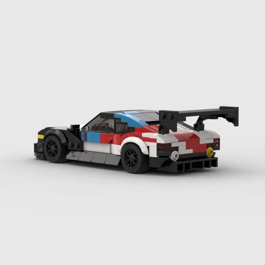 BMW M4 Competition building block toy car with PDF instructions