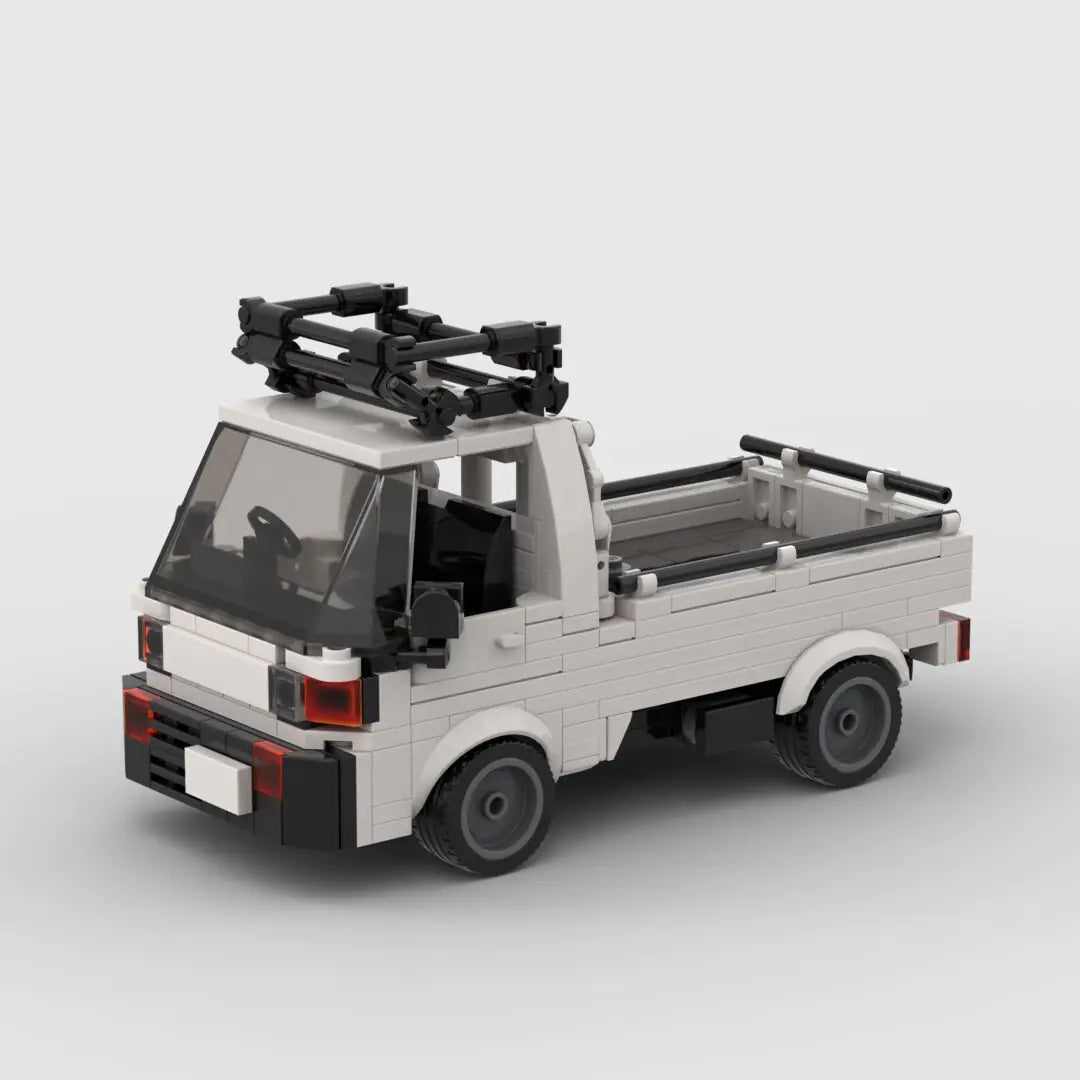 White Honda ACTY building block lego toy truck