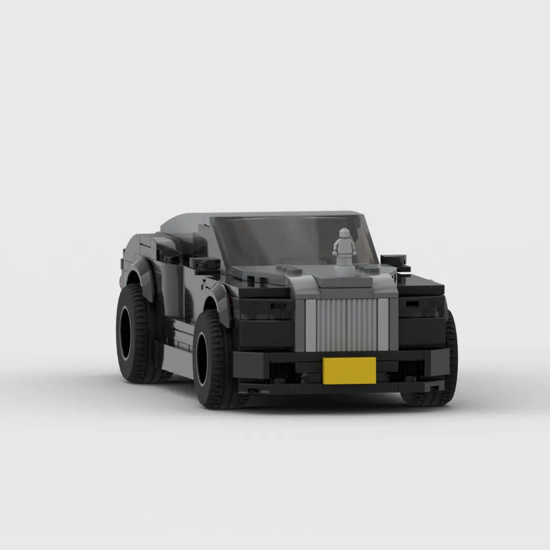 Black Rolls-Royce Wraith building block lego toy car