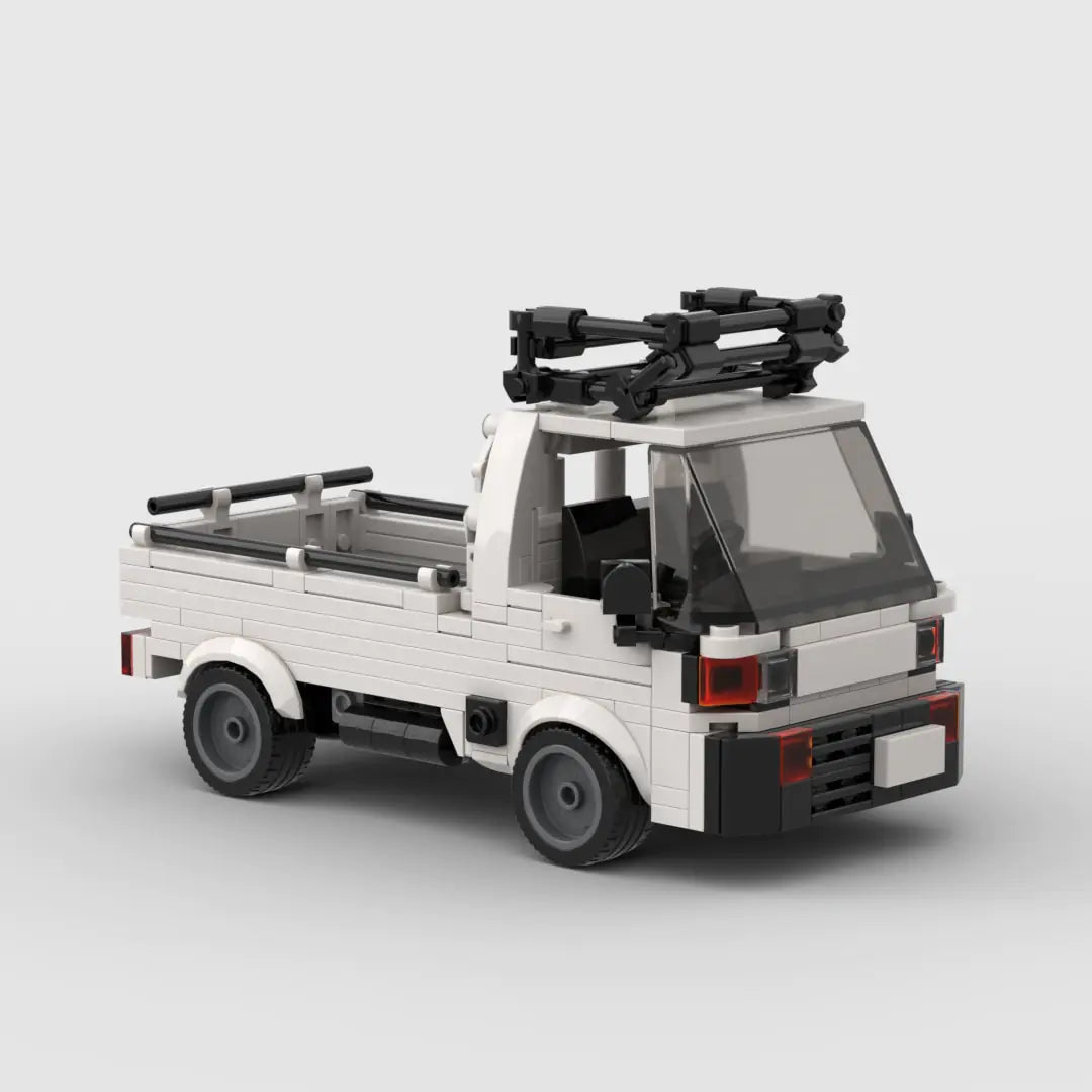 White Honda ACTY building block lego toy truck