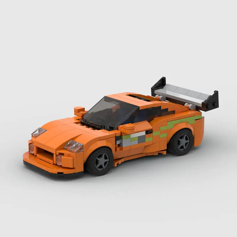 Fast & Furious Paul's Toyota Supra building block lego toy car