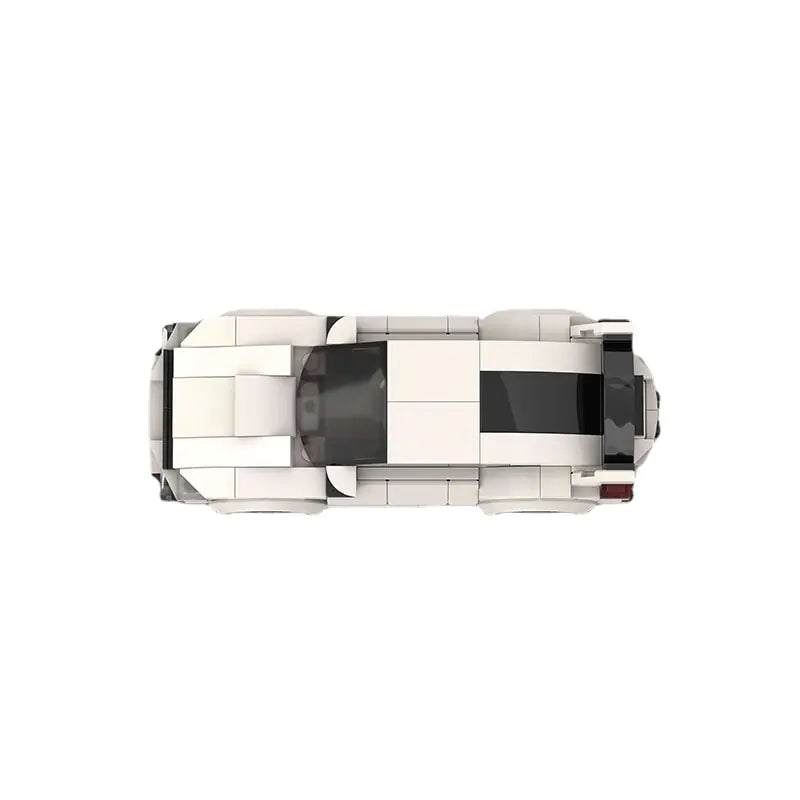 White Honda Civic Type R building block lego toy car