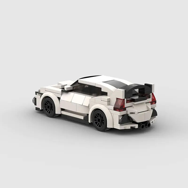 White Honda Civic Type R building block lego toy car