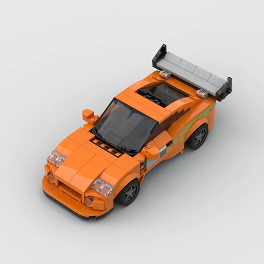 Fast & Furious Paul's Toyota Supra building block lego toy car